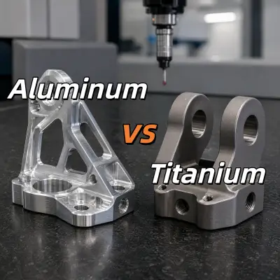 Hliník versus titan pro CNC obrábění: Průvodce cenou a pevností